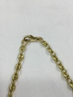 Collier Chaine Or jaune Grain De Café