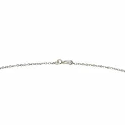 Collier Chaîne + pendentif Or blanc Diamant