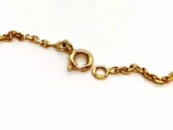 Collier Chaîne + pendentif Or jaune Opale