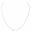 Collier Chaîne Or blanc