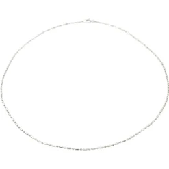 Collier Chaîne Or blanc