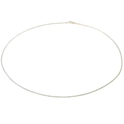 Collier Chaîne Or blanc