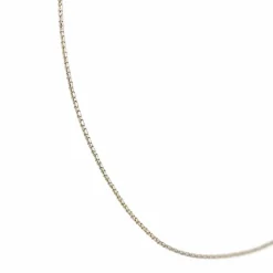 Collier Chaîne Or blanc