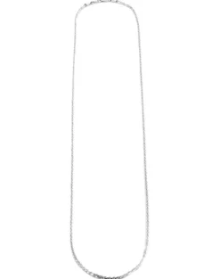 Collier Chaîne Torsade Or blanc