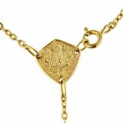 Collier chapelet en or jaune