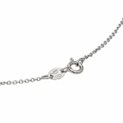 Collier Coeur Or blanc Diamant