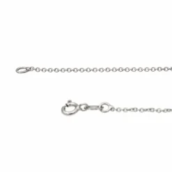 Collier Coeur Or blanc Diamant