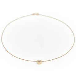 Collier Coeur Or jaune