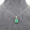 Collier colombien d'émeraudes et de diamants