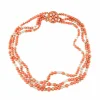Collier corail et perles