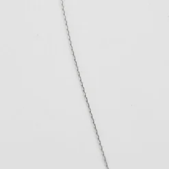 Collier Croix or blanc