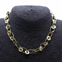 Collier créole en or jaune