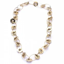 Collier créole en or jaune