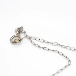 Collier CRUX en or blanc avec diamants