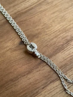 Collier cœur en diamants