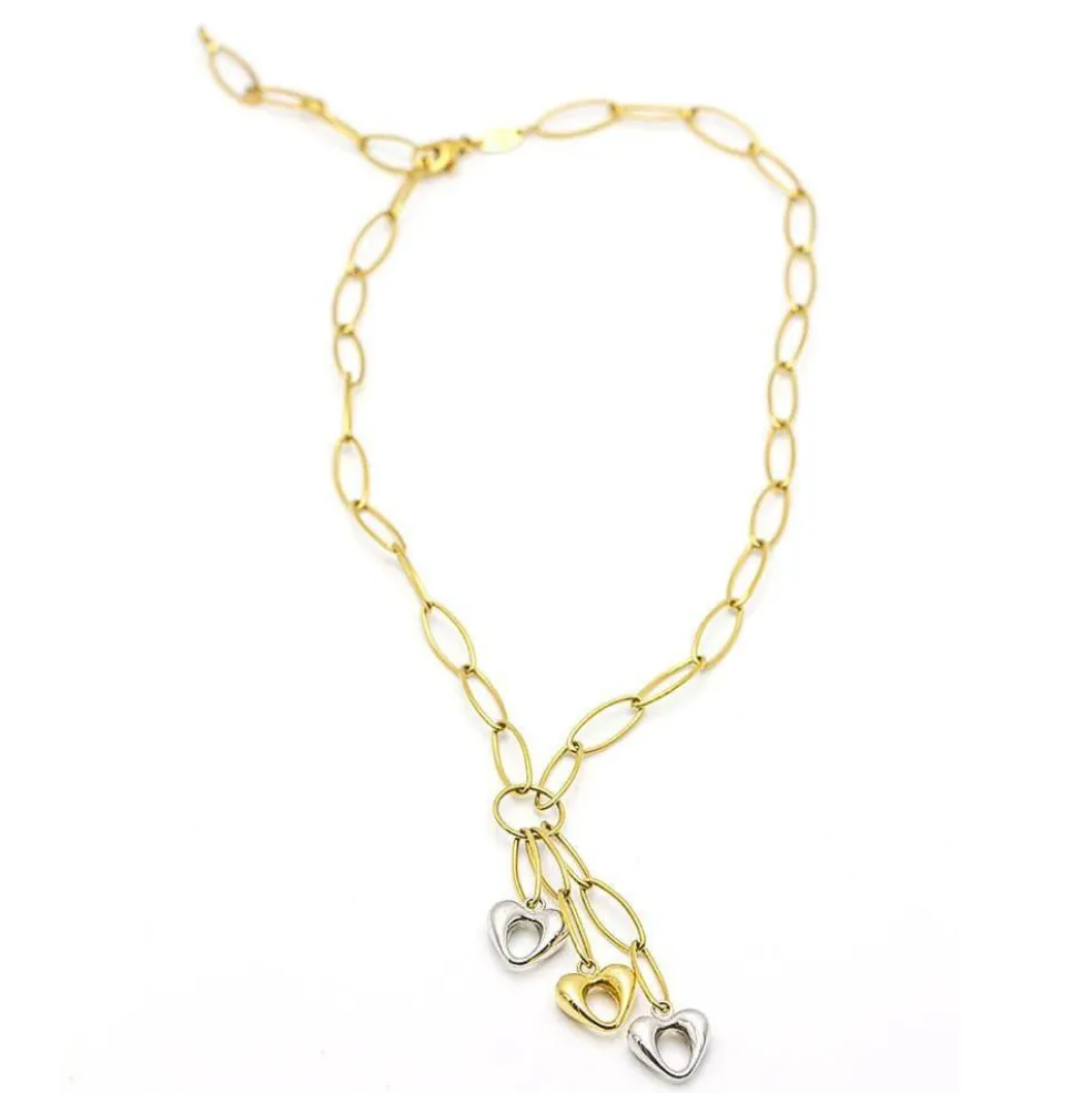 Collier "Cœurs" 2 Ors