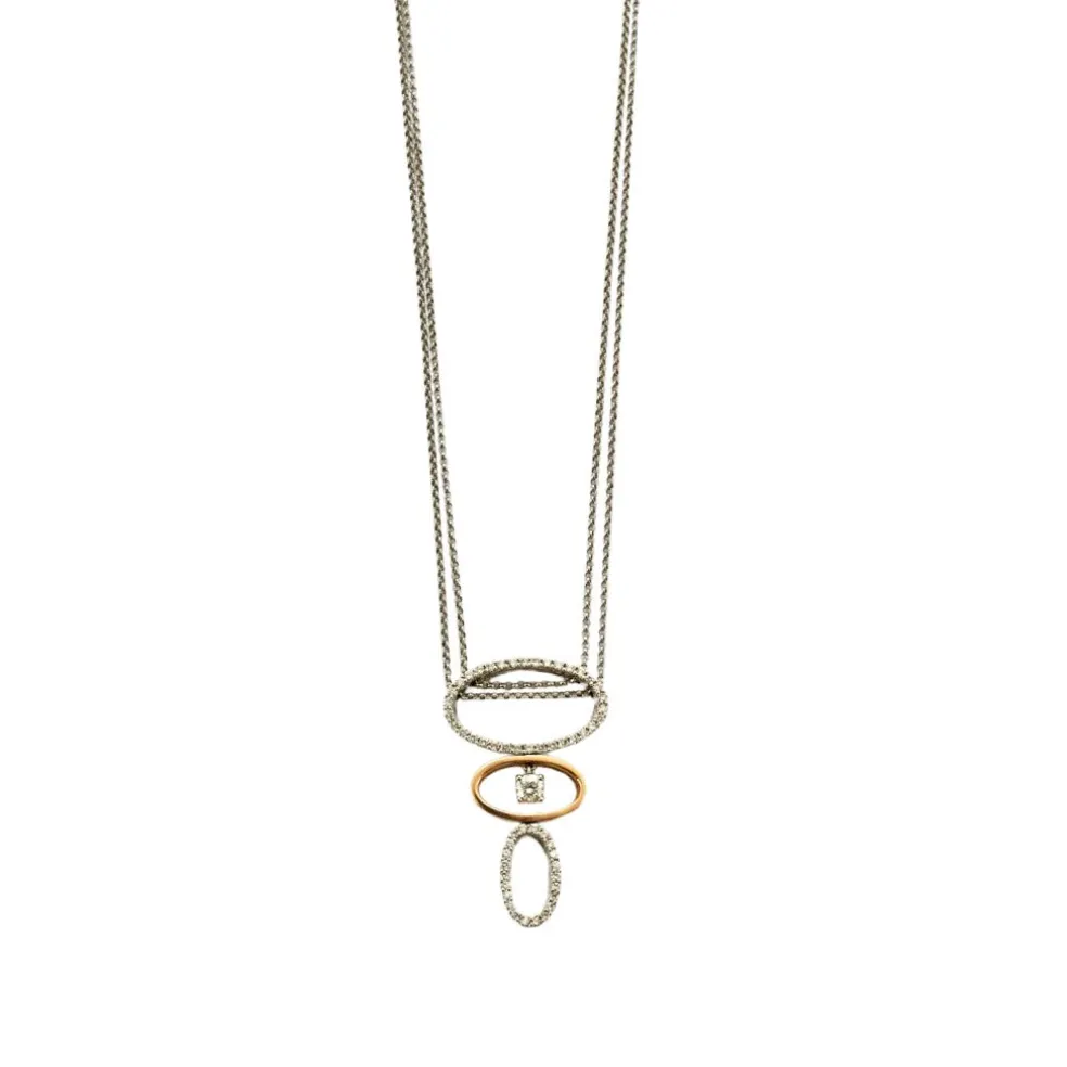 Collier DALUMI 2 ors Diamants