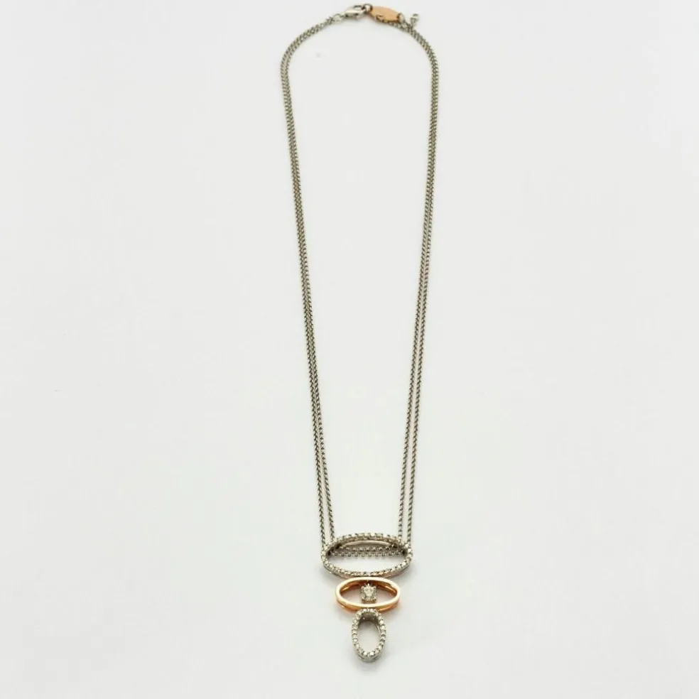 Collier DALUMI 2 ors Diamants