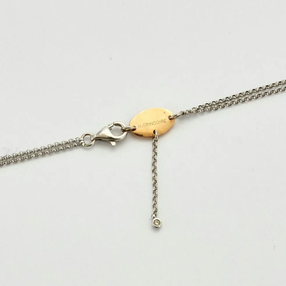 Collier DALUMI 2 ors Diamants