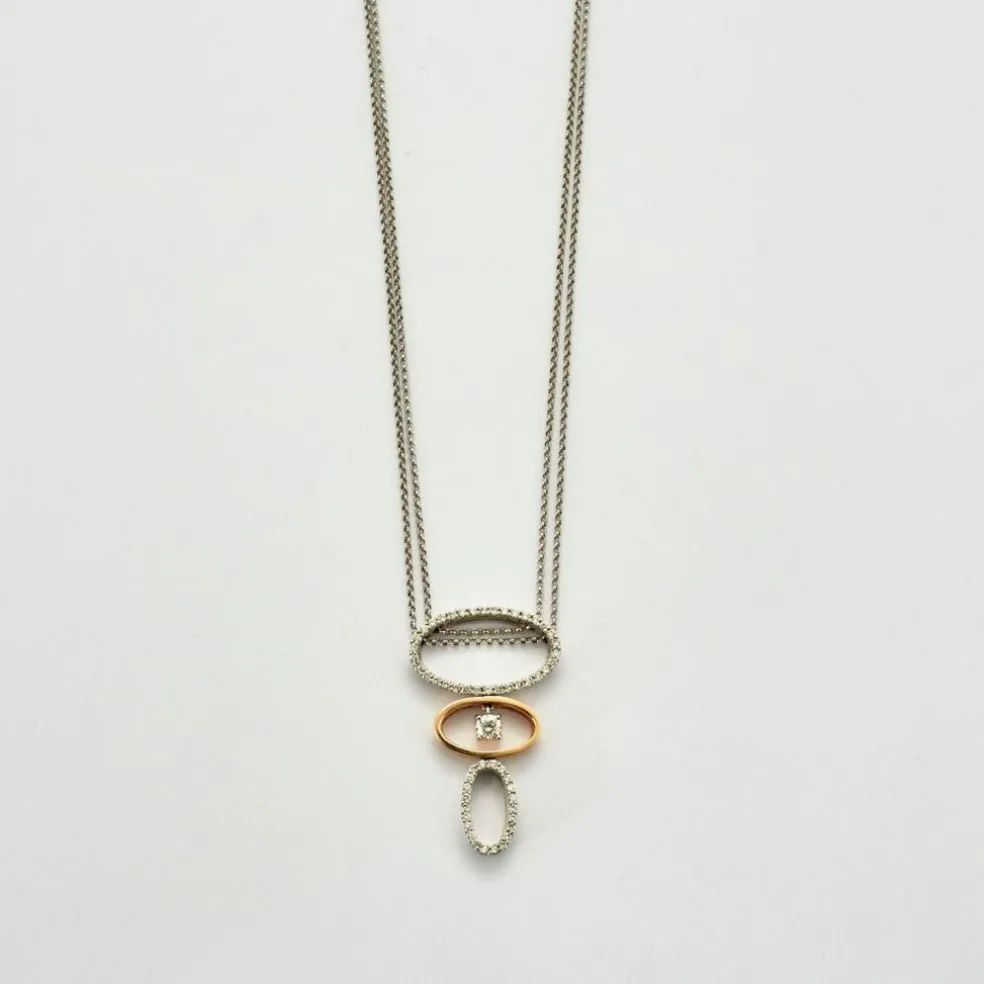Collier DALUMI 2 ors Diamants