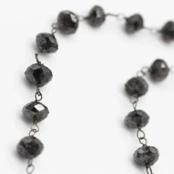 Collier de diamants noirs