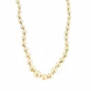 Collier de Perles de culture blanches avec fermoir or jaune