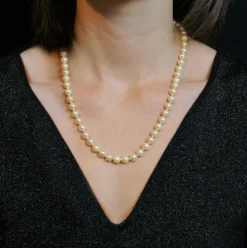 Collier de perles de culture choker