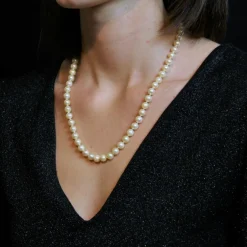 Collier de perles de culture choker