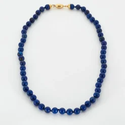 Collier de perles de lapis lazuli