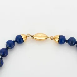 Collier de perles de lapis lazuli