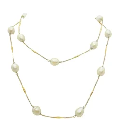 Collier de Perles Or jaune