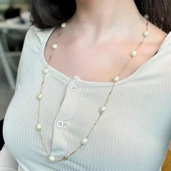 Collier de Perles Or jaune