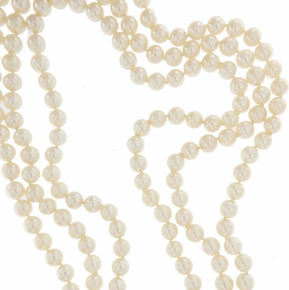 Collier de perles trois rangs