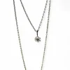 Collier diamant solitaire