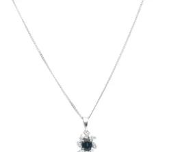 COLLIER DIAMANTS & SAPHIR