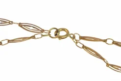Collier double rang avec perles de corail