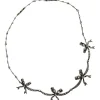 Collier Draperie 1900 Or Argent et Diamants