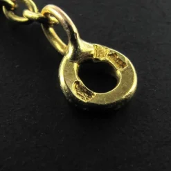 Collier draperie ancien or et spinelles