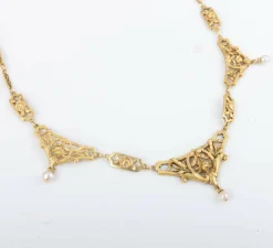 Collier Draperie Perles