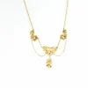 Collier Draperie Perles Fines