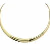 COLLIER EN CHUTE MAILLE OMÉGA