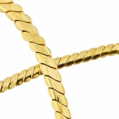 Collier en maille dégradée