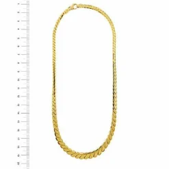 Collier en maille dégradée