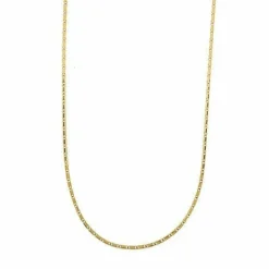 Collier en maille oeil de tigre