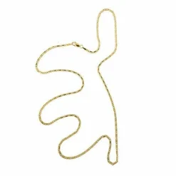 Collier en maille oeil de tigre