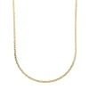 Collier en mailles croisées