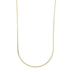 Collier en mailles croisées