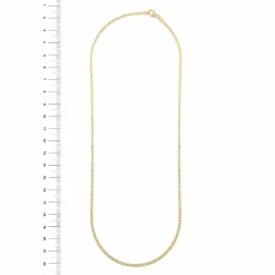 Collier en mailles croisées