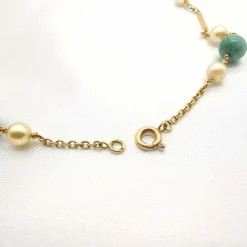 Collier En Or 18 carats Et Perles