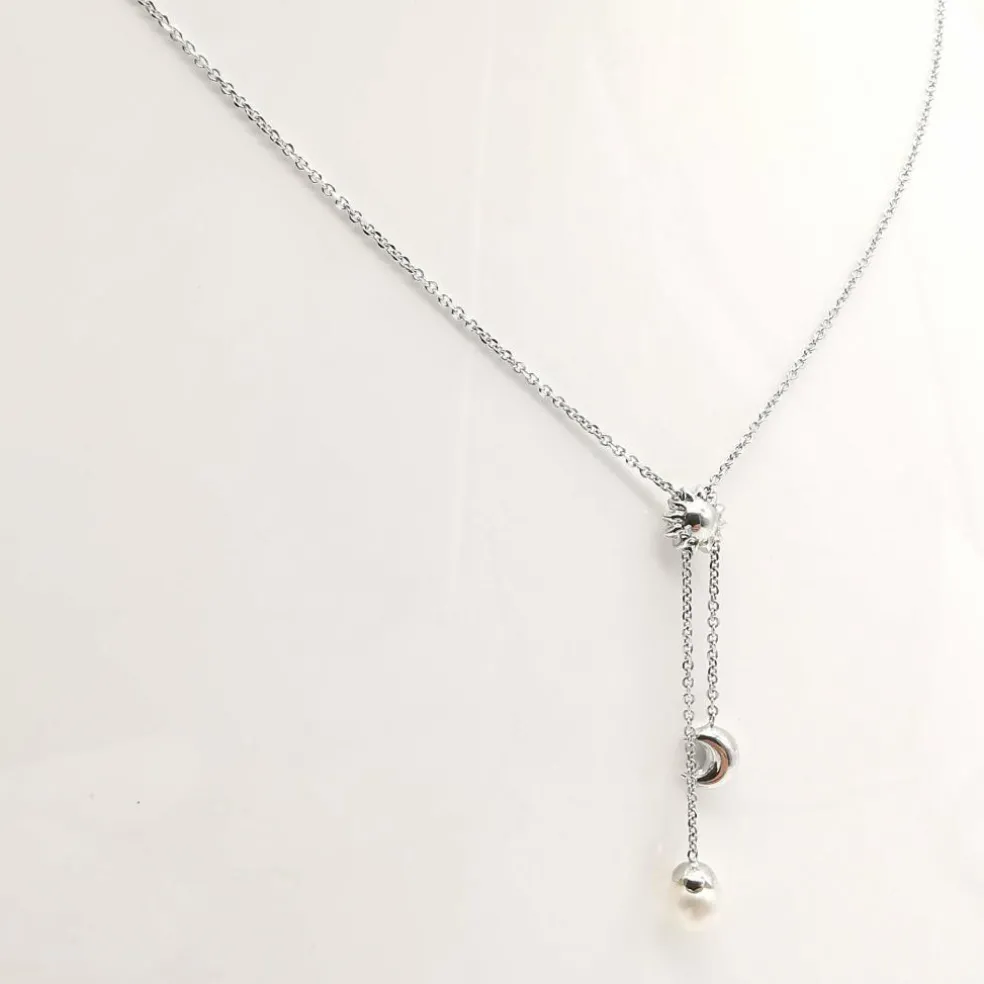 Collier en or blanc